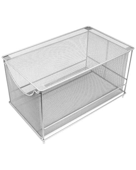 sorbus mesh steel cabinet organizer drawer with cover|sorbus 2 tier mesh drawers.